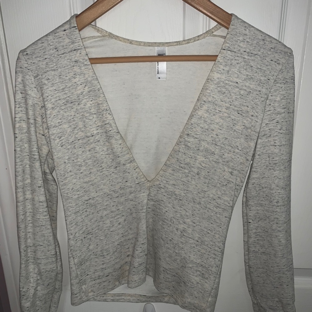 American Apparel: Low Cut Long Sleeve